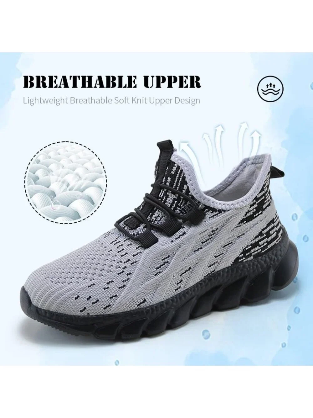 Boys Lightweight Non-Slip Tennis Sneakers - Breathable Athletic Shoes for Kids